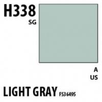Краска акриловая Mr.Hobby Light Gray FS36495 (светло-серый), полуглянцевая, 10 мл (H338)