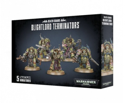 Death Guard Blighlord Terminators ( Citadel, 43-51)