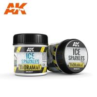 Смесь AK Ice Sparkles _Блестящий снег__ 100мл _AK8037_