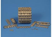 1/35 Траки для Pz_Kpfw_VI Ausf_B Tiger II_ сред_выпуск_ Gg 26/800/300_ металл _MasterClub_ MTL35095_