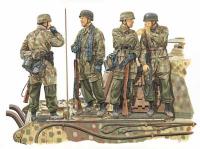 1/35 Солдаты 3rd Fallschirmjager Division _Ardennes 44_ _Dragon_ 6143_