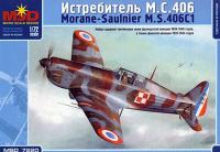1/72 Истберитель М_С_ 406 _MSD_ 7220_