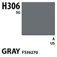 Краска акриловая Mr_Hobby Gray FS36270 _серый__ полуглянцевая_ 10 мл _H306_