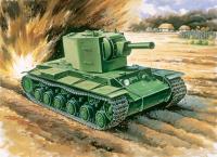 1/35 Тяжелый танк КВ-2_ поздний _EE_ 35090_