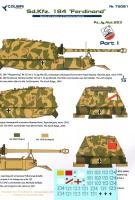 1/72 Sd_Kfz_184_  Ferdinand  Part I _Colibri_ 72061_