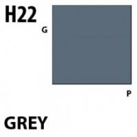 Краска акриловая Mr.Hobby Gray (серый), глянцевая, 10 мл (H22)