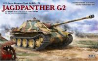 1/35 Нем. танк JAGDPANTHER G2  W/ WORKABLE TRACK LINKS (RFM, 5031)