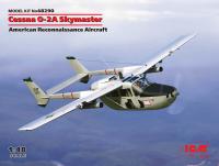 1/48 Cessna O-2A Skymaster_ Американский самолет-разведчик _ICM_ 48290_