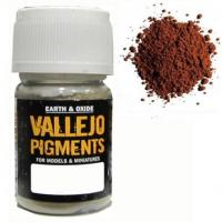 Пигмент Vallejo_ Dark Red Ochre_ 35 мл_ _Vallejo_ 73107_