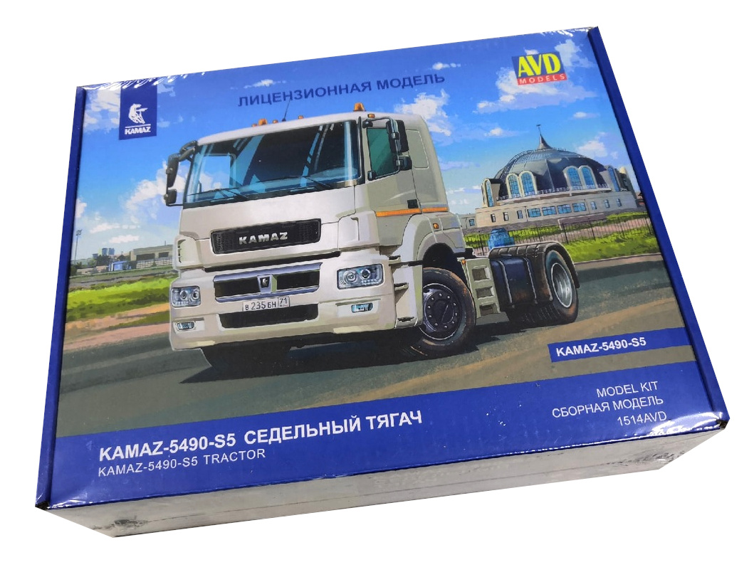 1/43 Седельный тягач KAMAZ-5490-S5 (AVD, 1514) - МурманХобби