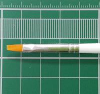 Кисть из синтетического волоса_ плоская _ 4 _3624_