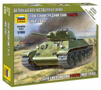 1/100 Советский средний танк Т-34/76 _обр 1940г_ _Звезда_ 6101_