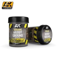 Смесь AK Слякотная земля _Muddy Ground__ акрил_ 250мл _AK8017_