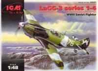 1/48 ЛаГГ-3 1 серии_ совесткий истребитель ІІ Мировой войны _ICM_ 48091_
