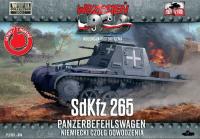 1/72 Нем. танк Sd.Kfz 265 Panzerbefehlswagen + журнал (язык польский) (FirstToFight, 004)