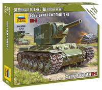 1/100 Сов_ тяжёлый танк КВ-2 _Звезда_ 6202_