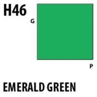Краска акриловая Mr_Hobby Emerald Green _изумрудно-зеленый__ глянцевая_ 10 мл _H46_