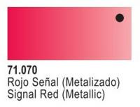 Краска-металлик Signal Red _сигнальный красный__ акрил_ 17 мл _71070_