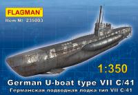 1/350 Подводная лодка German U-boat type VII C/41 _Flagman_ 235003_