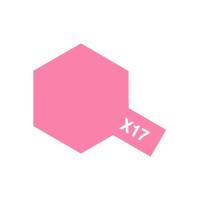 X-17 Краска Tamiya_ Pink _розовая__ глянец_ эмаль_ 10 мл _80017_