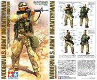 1/16 Фигура совр_ амер_ солдата в пуст_ форме _Tamiya_ 36308_