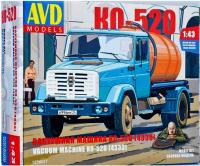 1/43 Автомобиль вакуумная машина КО-520 _4333_ _AVD_ 1256_