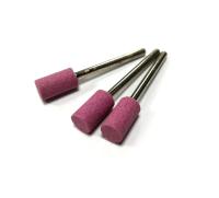 Насадка шлифовальная_ оксид алюминия_ цилиндр_ 10 х 12 мм_ 3 шт_/уп__ блистер _JAS_ 2304_