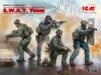 1/24 Фигуры_ Команда S_W_A_T_ _ICM_ DS2401_