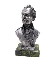 1/10 Бюст Суворов А_В__ в подарочной деревянной коробочке _EkCastings_ Bust04_