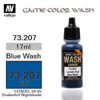 Смывка Blue _синяя__ 17 мл _Vallejo_ 73207_
