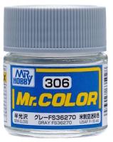 Краска акриловая Mr_Hobby Gray FS36270 _серый__ полуглянцевая_ 10 мл _C306_