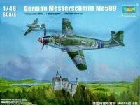 1/48 Самолёт  Messerschmitt Me 509 _Trumpeter_ 02849_