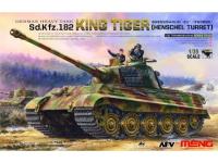 1/35 German Heavy Tank Sd.Kfz.182 King Tiger (Henshel Turret) (MENG, TS-031)