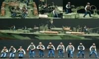 1/35 Экипаж лодки (PT Boat Crew), 10 фигур (Italeri, 5606)