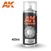 Лак AK_ спрей_ полуглянец_ 2 распылителя в компл__ 400мл _AK1014_