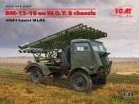 1/35 БМ-13-16 на шасси W_O_T_ 8_ Советская РСЗО II МВ _ICM_ 35591_