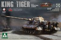 1/35 King Tiger Sd_Kfz_182_ Henschel Turret_ w/Zimmerit_ full interior _Takom_ 2047_