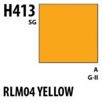 Краска акриловая Mr_Hobby RLM04 Yellow _желтый__ полуглянцевая_ 10 мл _H413_