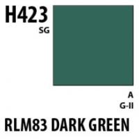 Краска акриловая Mr_Hobby RLM83 Dark Green _темно-зеленый__ полуглянцевая_ 10 мл _H423_