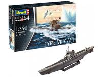 1/350 Нем_ подводная лодка Type VII C/41 _Revell_ 05154_