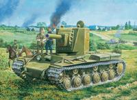 1/35 Тяжелый танк КВ-2_ ранний _EE_ 35089_