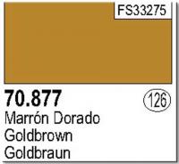 Краска Золотой коричневый 17 мл (70.877)