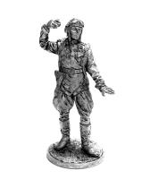 К-ир эск_ 178-го гврд_ ав_ плк_ капитан Кирилл Евстигнеев_ 1945 г__ СССР