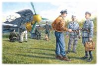 1/48 Фигуры Наземный персонал ВВС Германии _1939-1945_ _ICM_ 48085_