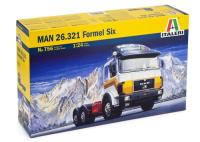 1/24 Автомобиль MAN 26_321 Formel Six _Italeri_ 0756_