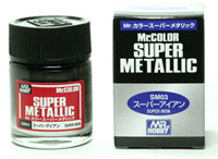 Краска Mr_Color Super Metallic Super Iron _супер железо__ 18мл _SM03_