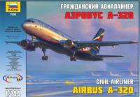1/144 Пасс_ авиалайнер _Аэробус А-320_ _7003_