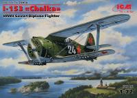 1/72 Сов_ самолет-биплан И-153 _ICM_ 72074_