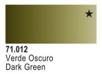 Краска Dark Green (темно-зеленый), акрил, 17 мл (71012)