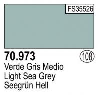 Краска Model Color, Light Sea Grey, 17 мл (Vallejo, 70973)